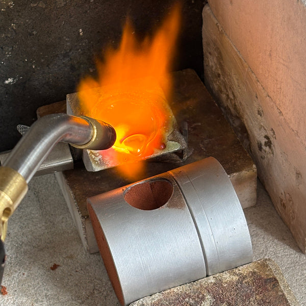 Sand casting 'by the sea' workshop