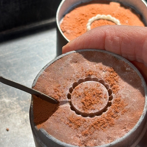 Sand casting 'by the sea' workshop