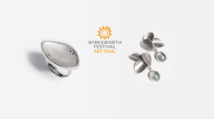Wirksworth Festival logo and jewellery