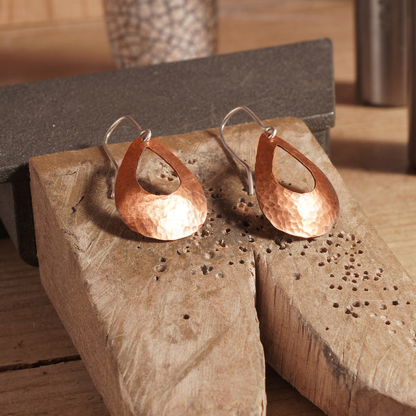 Textured silver earrings or pendant workshop, Sleaford | Fri 23 Oct | 10am-1pm