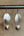 Hammered silver dangly earrings