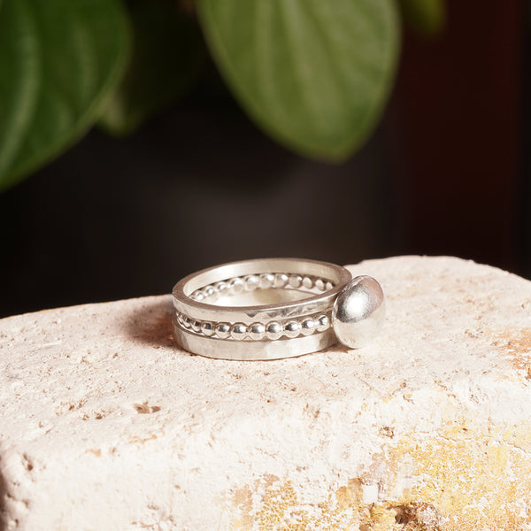 Silver stacking rings workshop, Sleaford | Fri 2 Oct | 10am-1pm