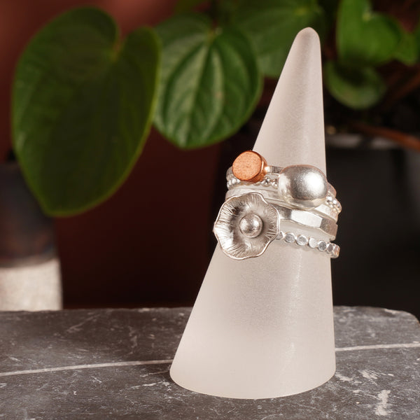 Silver stacking rings workshop, Sleaford | Fri 2 Oct | 10am-1pm